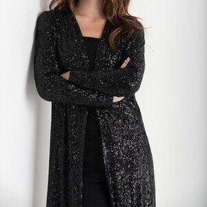 Rickis Shine On Sequin Longline Cover-Up